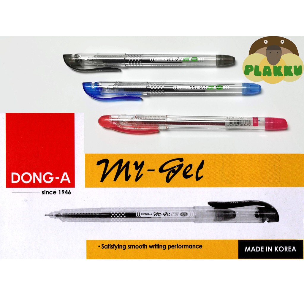 DONG A My Gel Gel Ink Pen Shopee Philippines