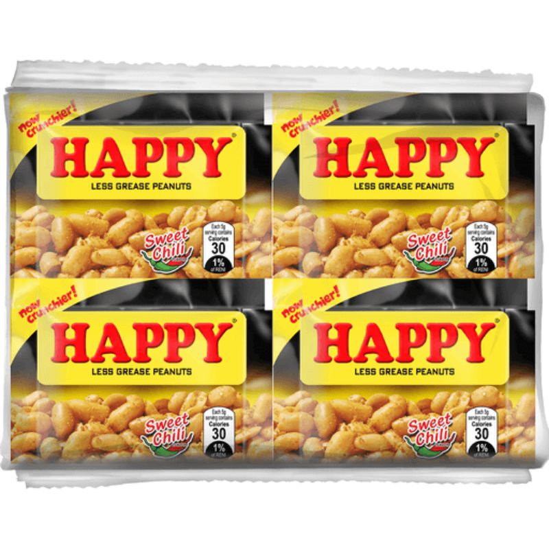 HAPPY PEANUTS 100 GRAM PACK 4 FLAVORS Shopee Philippines