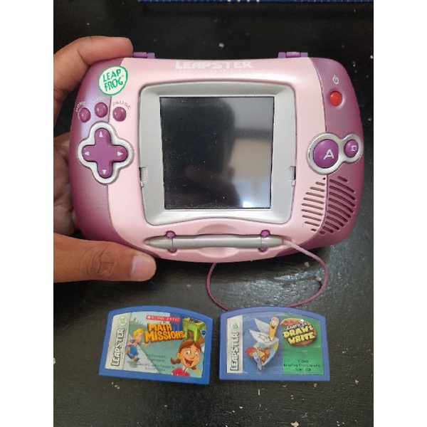 Leapster Learning Games System By Leapfrog Shopee Philippines