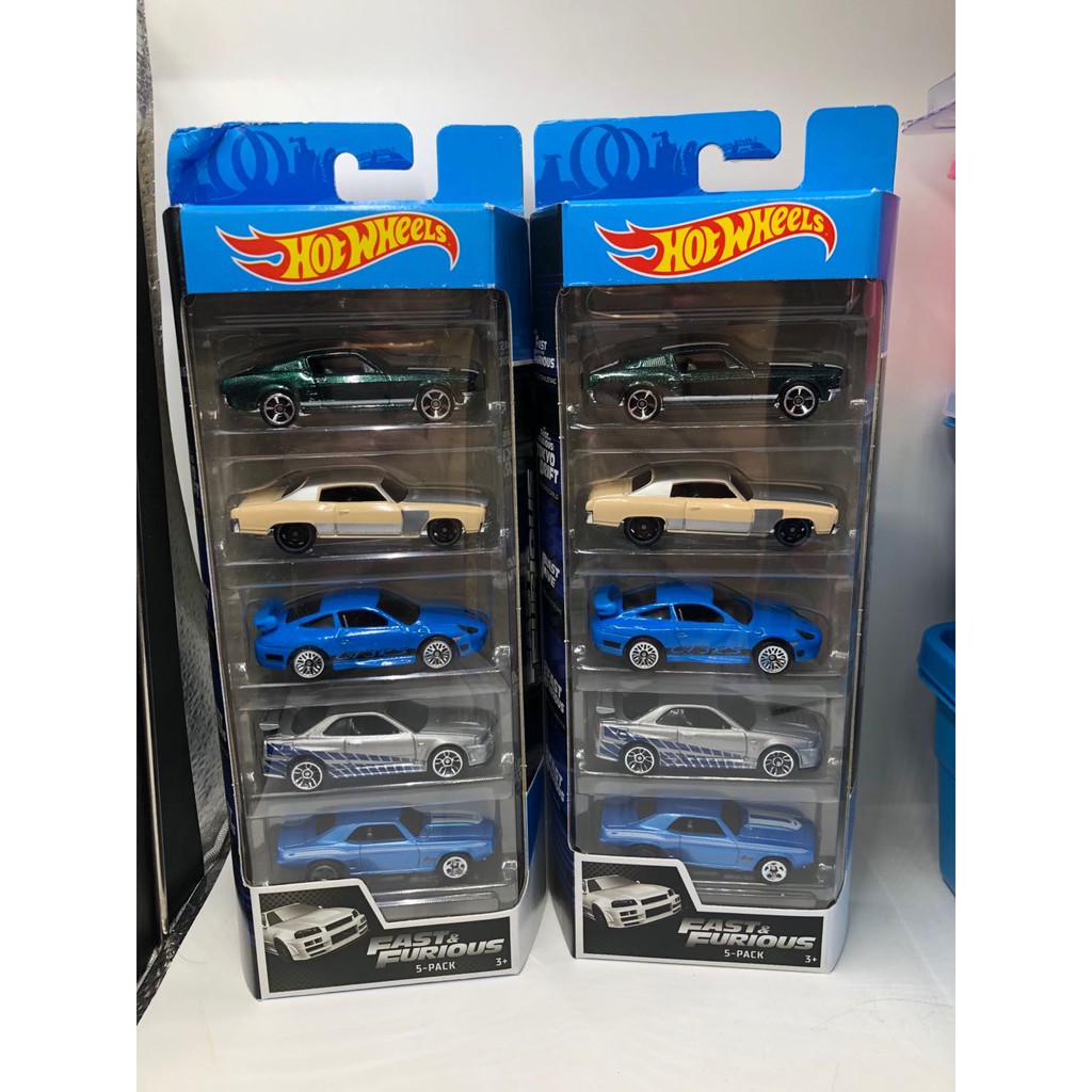 Hot Wheels Fast And Furious Box Set R34 Included Shopee Philippines