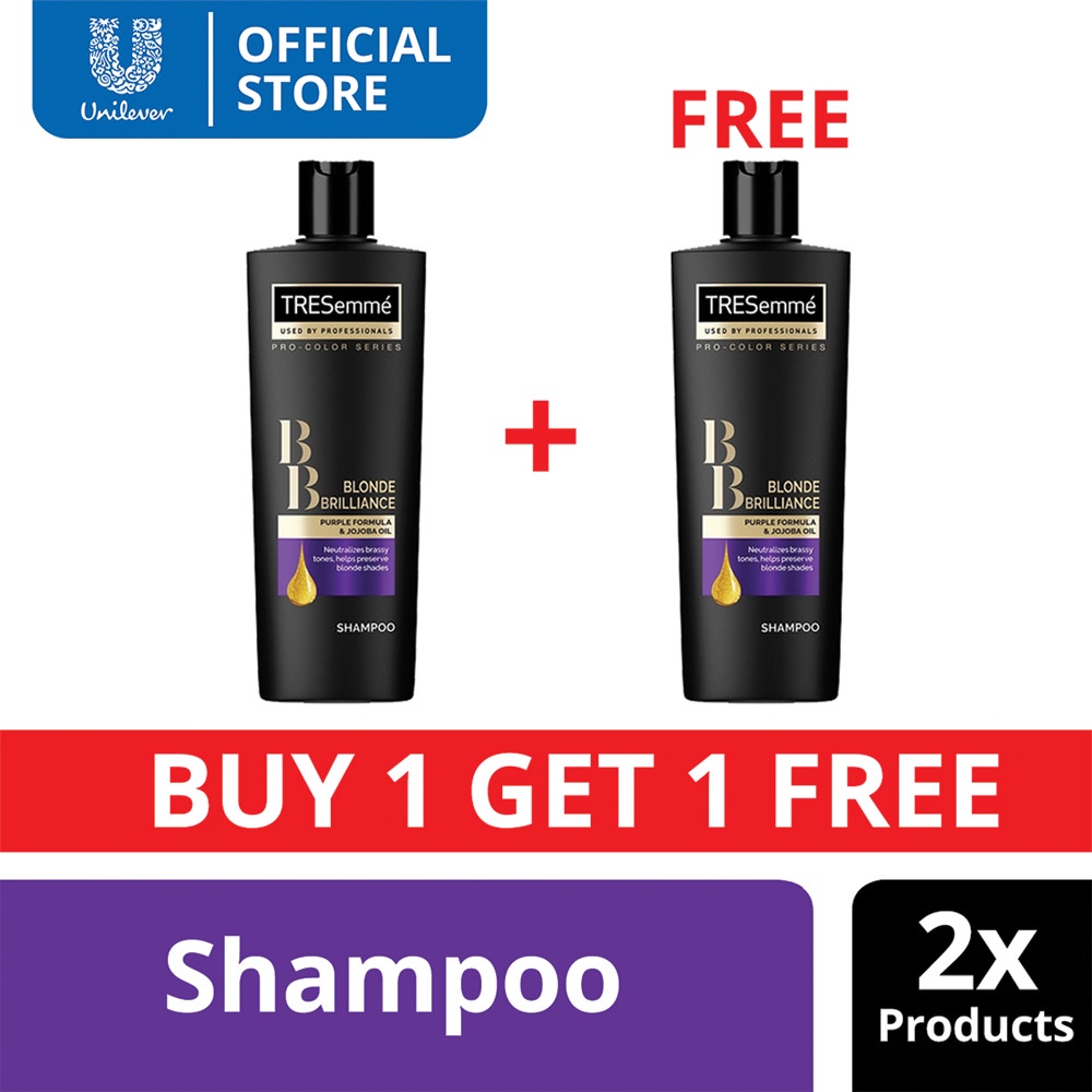 Bundle Of Tresemme Blonde Brilliance Shampoo Ml Shopee Philippines