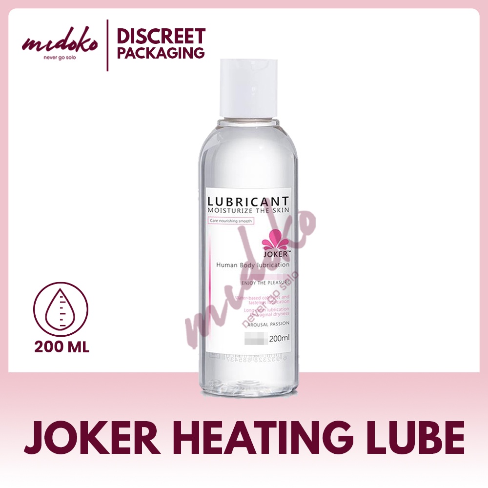 Midoko Joker Ml Smooth Pink Water Based Lubricant For Anal And