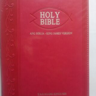 KJV Bible Diglot Edition Tagalog English Shopee Philippines