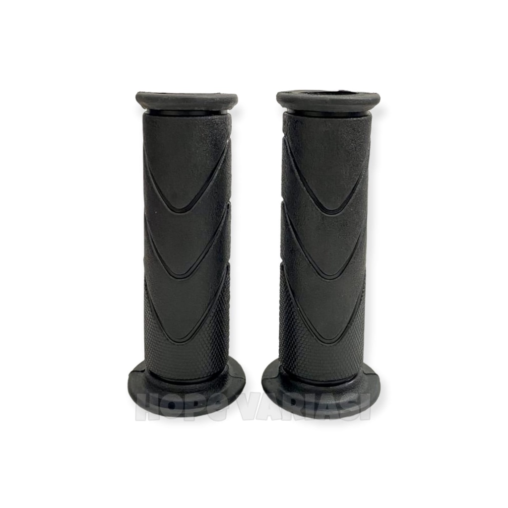 Hitam Honda Standard Grip Black Color Motorcycle Handfat Premium Rubber