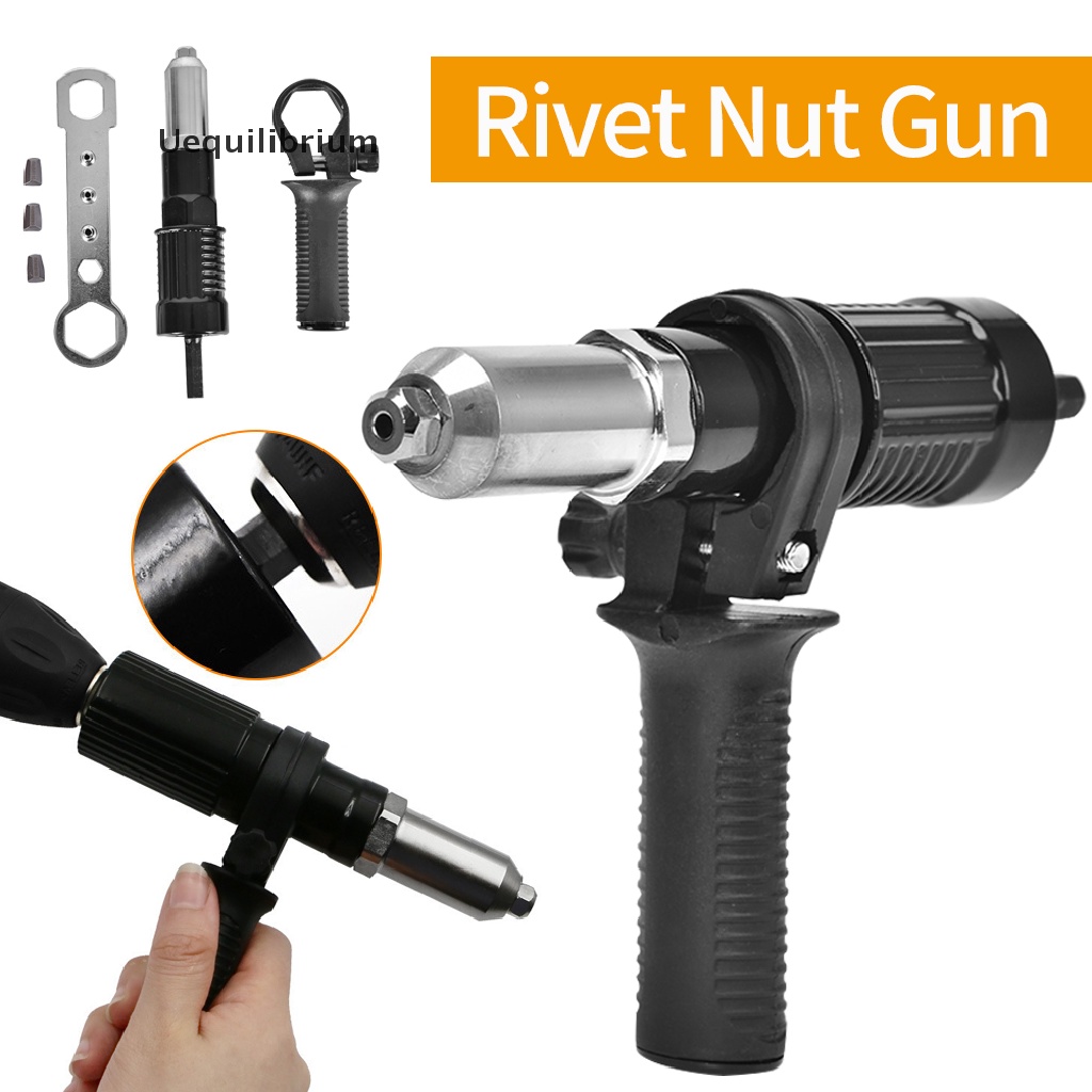 Uequilibrium Electric Hand Held Rivet Gun Adaptor For Cordless Drill