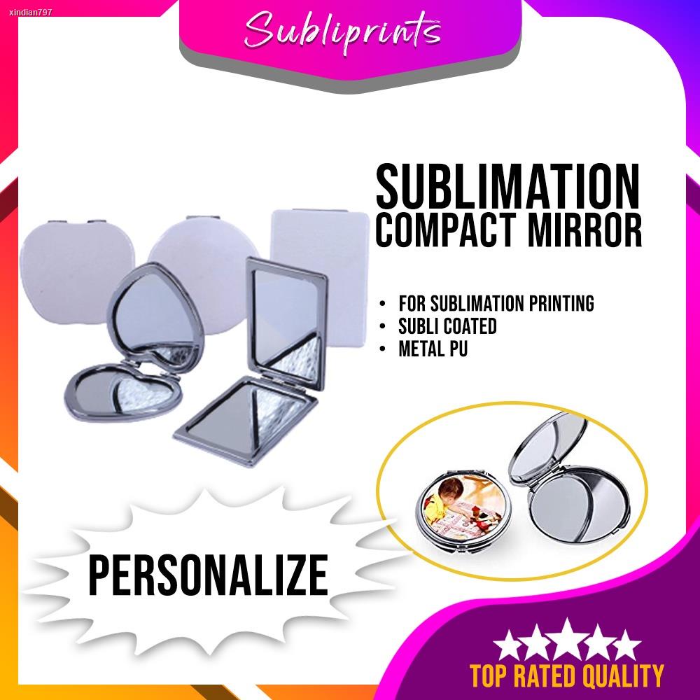 Sublimation Compact Mirror Printable Blank Shopee Philippines