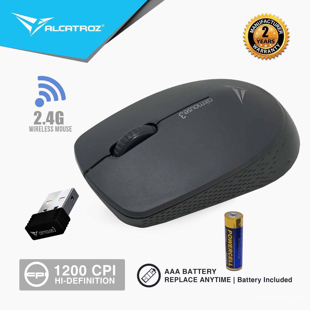 Alcatroz AirMouse 3 Wireless 2 4G Hi Definition Optical Mouse 1200CPI