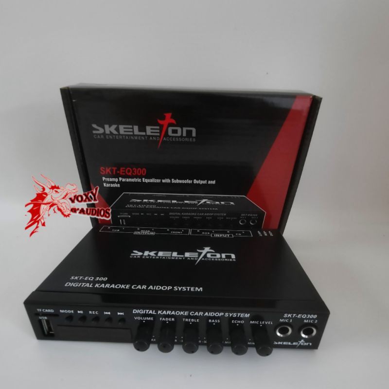 Original Skt Eq Bluetooth Parametric Equalizer Skeleton Preamp