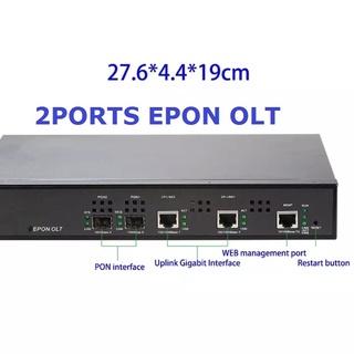 Epon Olt Pon Ports Ftth Catv Olt Carrier Grade High Density Fiber