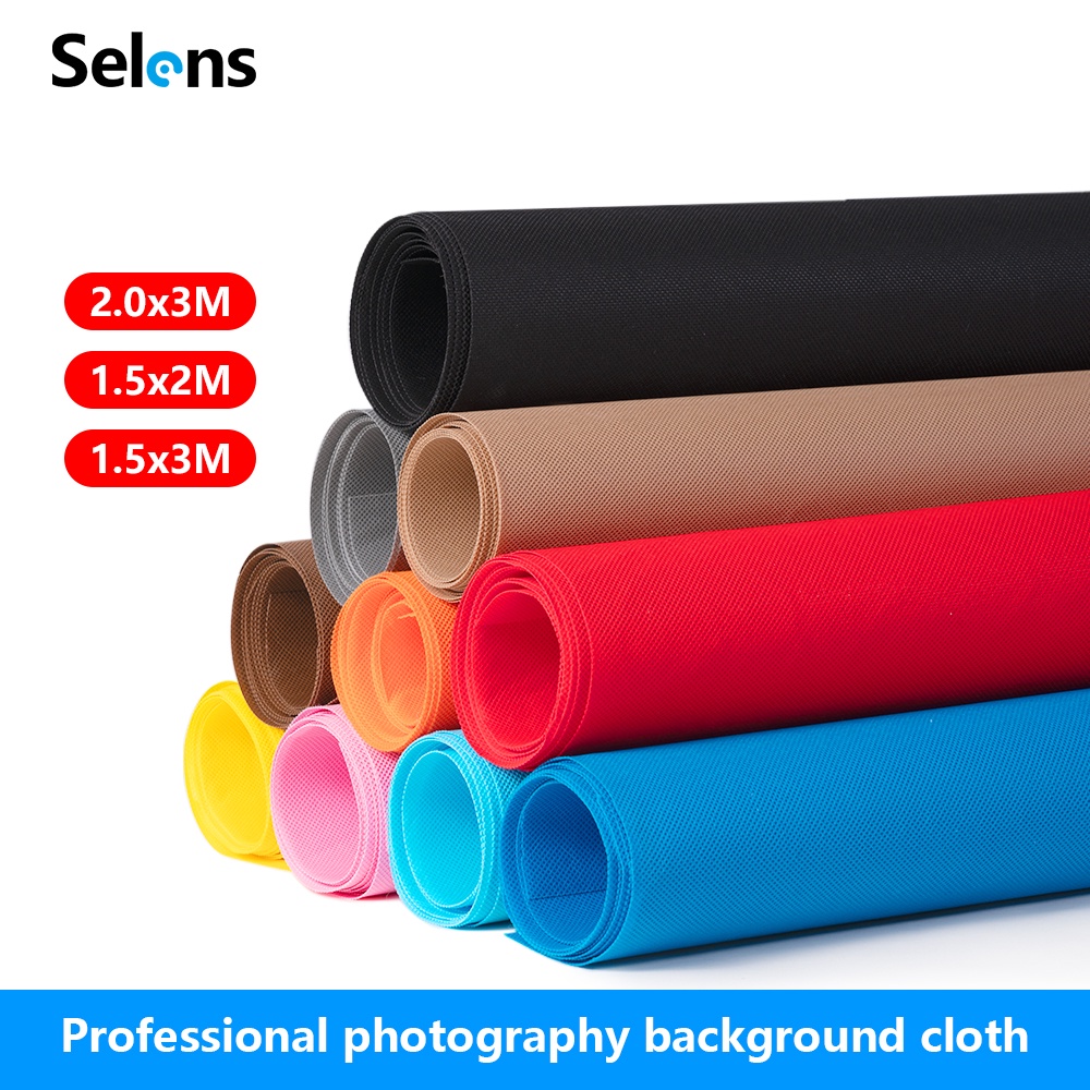 Selens Non Woven Background Cloth 2x3m Studio Photography Chromakey