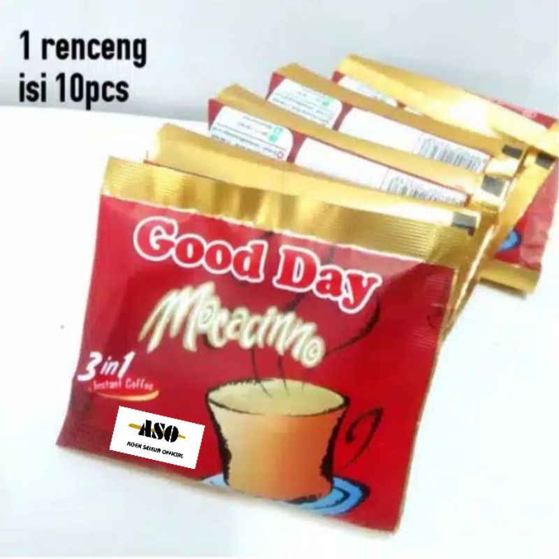 Good Day Moccacino Sachet Grams All Variant Content Shopee