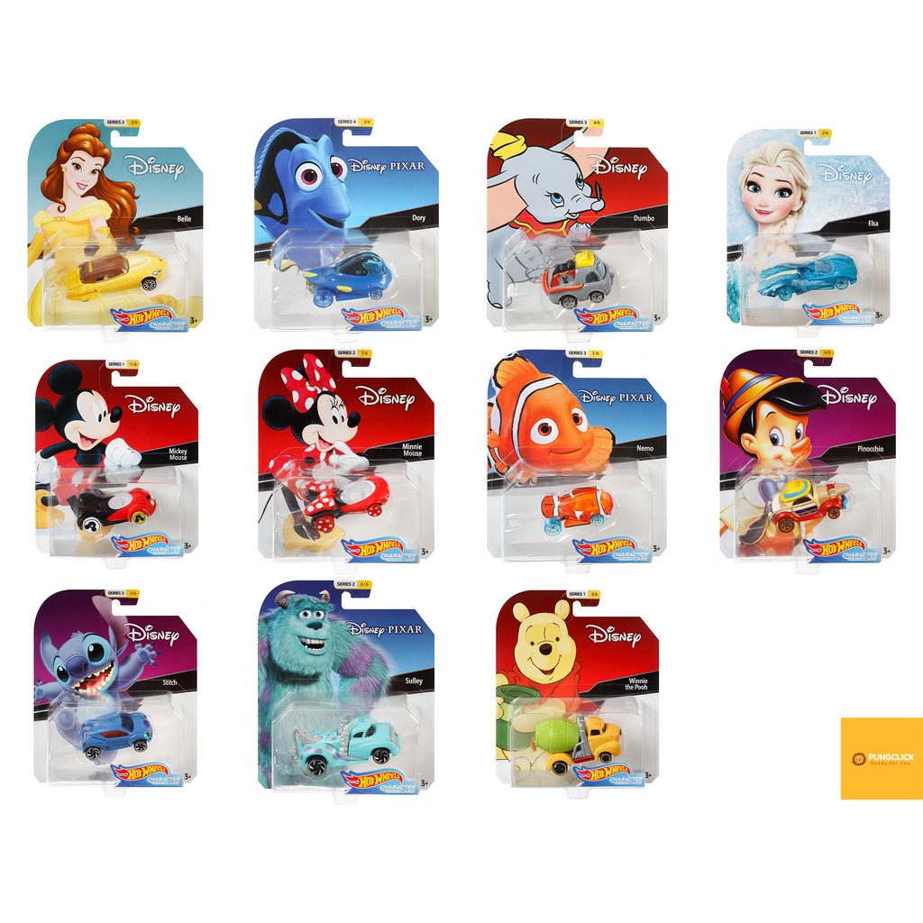 Hot Wheels Disney And Pixar Character And Cars Shopee Philippines