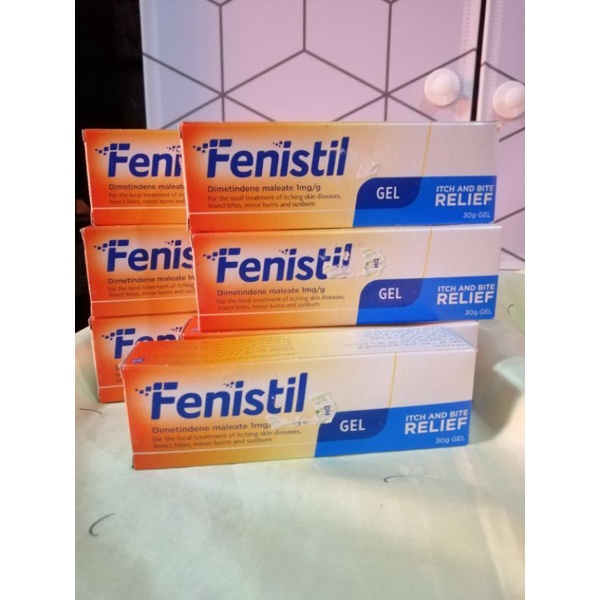 Fenistil Gel 30G Fast Relief Itching Skin Rashes Insect Bites