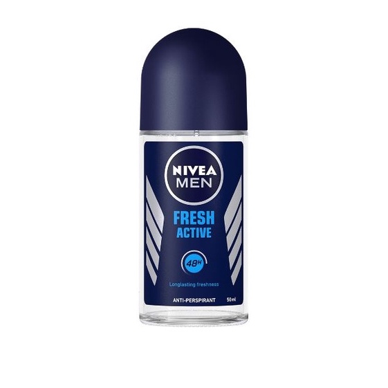 Nivea Men Deodorant Roll On Fresh Active Ml Shopee Philippines