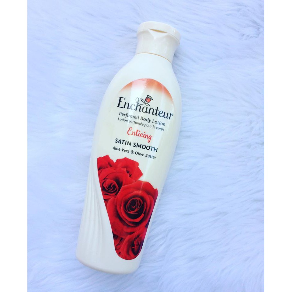 Original Enchanteur Perfumed Body Lotion Satin Smooth 250mL Romantic