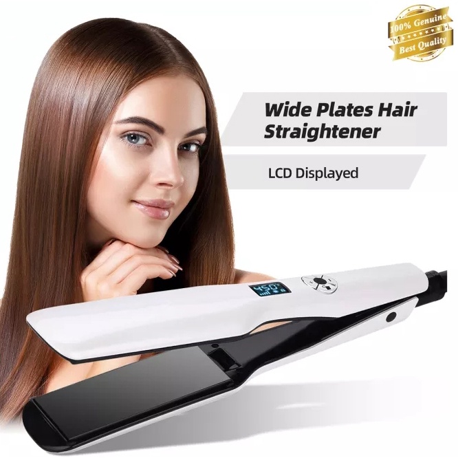 LCD Display Hair Curling Iron Hair Straightener Fast Heating Hair