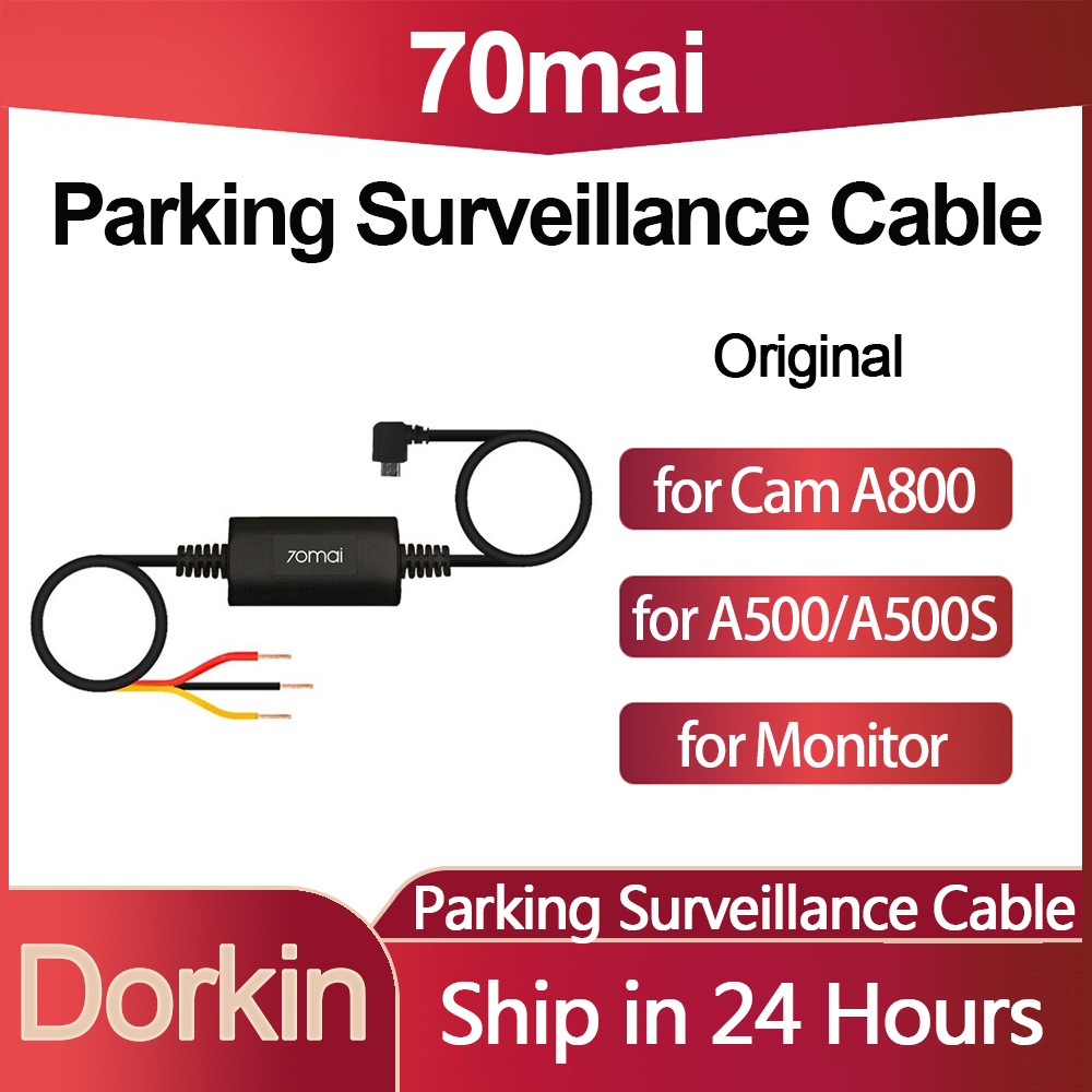 Parking Surveillance Cable For Mai May K Dash A Wide Cam Pro Plus