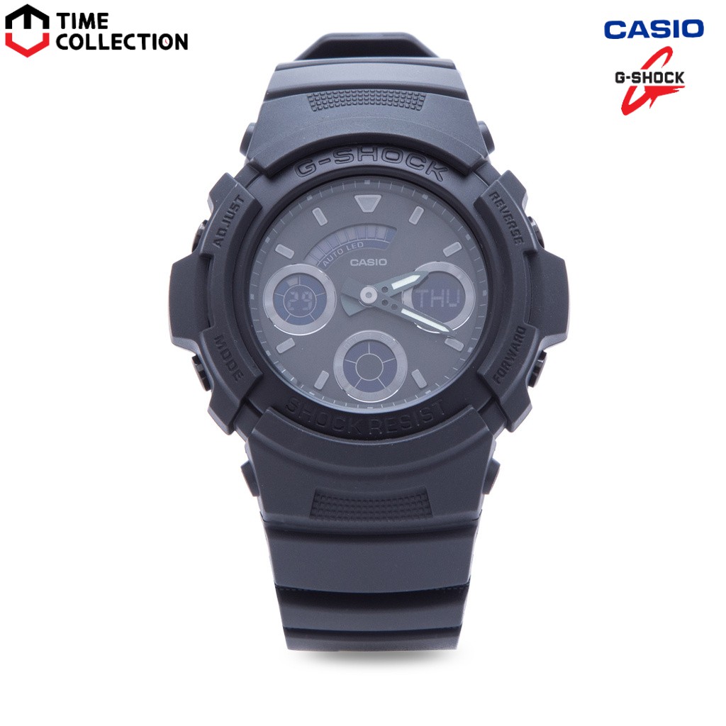 Casio G Shock Aw Bb A Digital Analog Rubber Strap Watch For Men