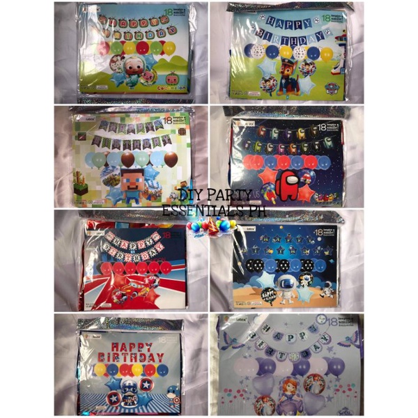 Cocomelon Party Decorations Birthday Banner And Balloons Set