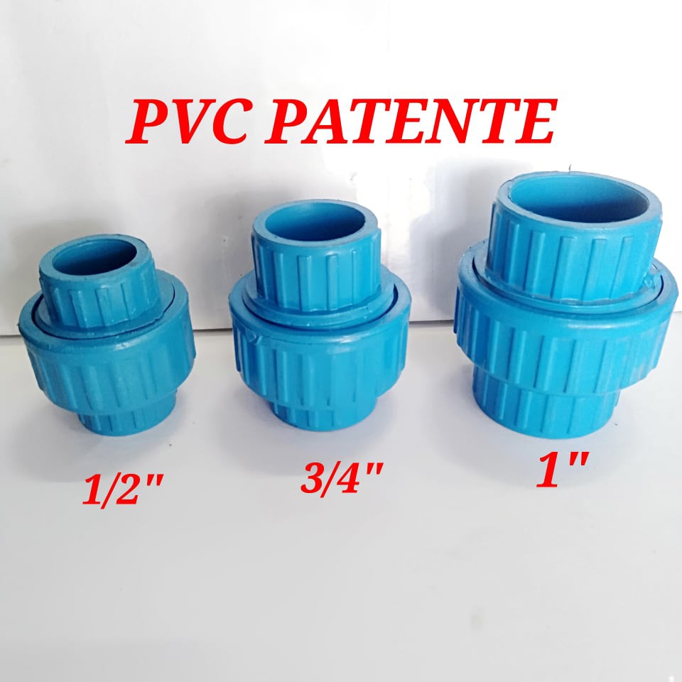 PATENTE PVC Pipe Fittings Blue Union Patente Shopee Philippines