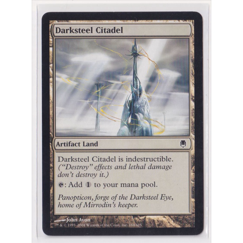 Darksteel Citadel Darksteel Common Land MTG Card Shopee