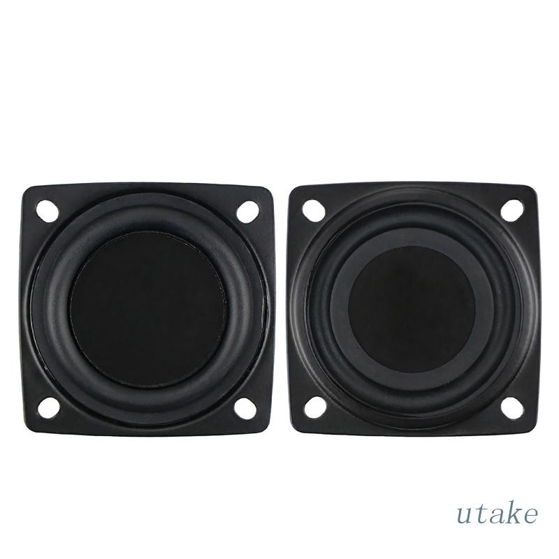 Utake 2pcs Passive Bass Woofer Diaphragm Plate Bass Passive Radiator