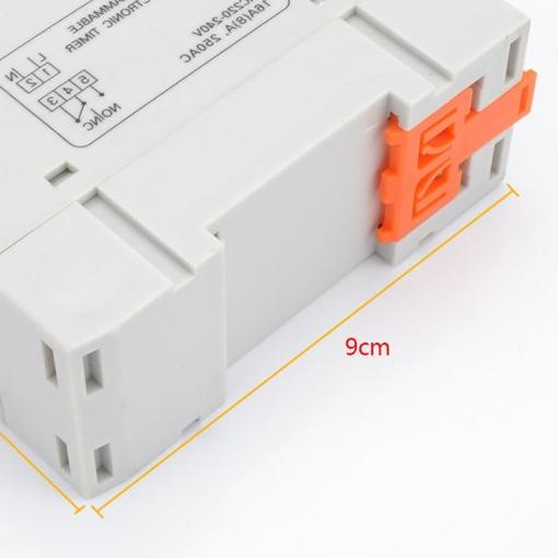 Taffware Power Timer Programmable Time Switch Relay 16A 220V 2000W Ex4D