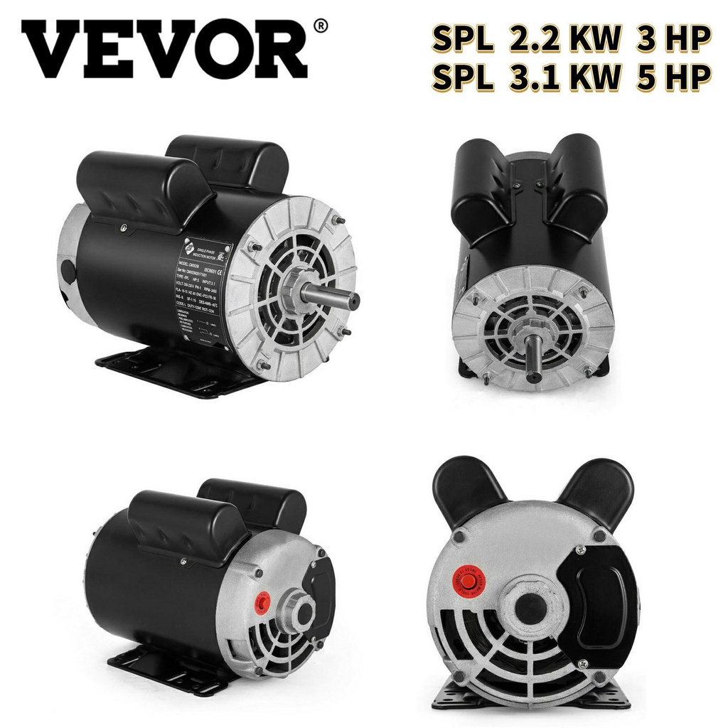 Vevor Kw Hp Kw Hp Spl Air Compressor Electric Motor Single