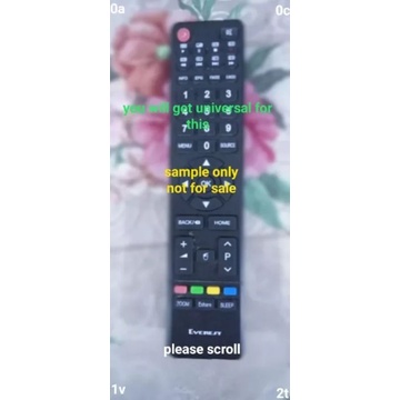 Everest Smart Tv Remote Universal Na Gagana Sa Tv Mo Shopee