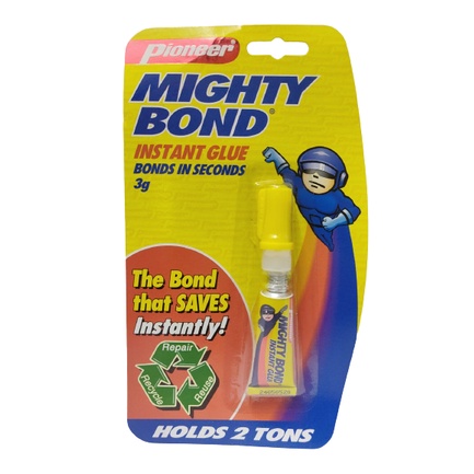 Pioneer Mighty Bond Super Glue 3g And 1g Sakto Shopee Philippines