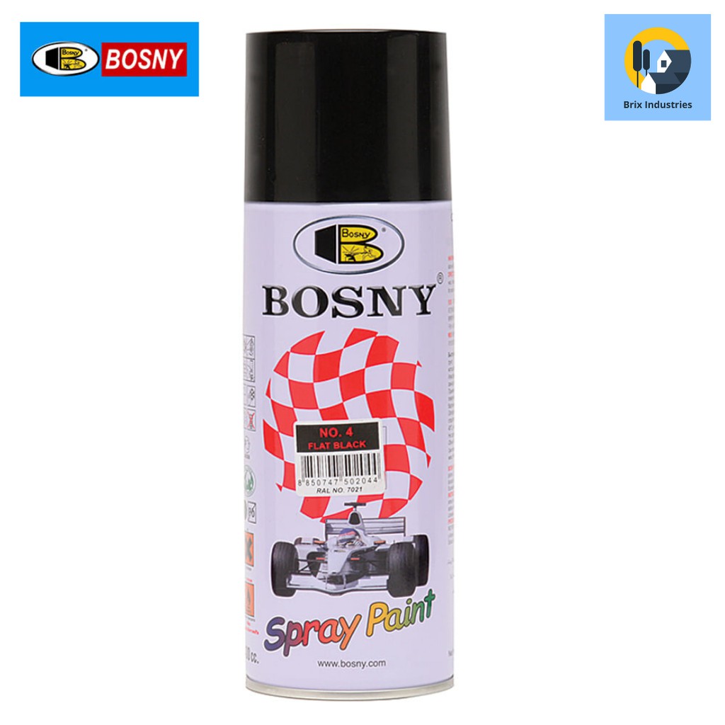 Bosny Spray Paint Solid Colors Acrylic Spray Paint Multiple Variations