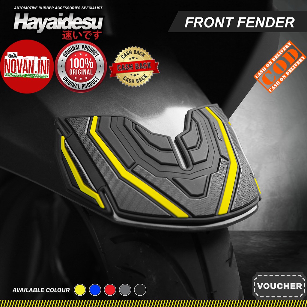 Honda Pcx Body Protector Front Fender Cover Hayaidesu Shopee