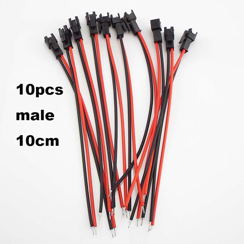 Pcs Pairs Cm Cm Jst Sm Pins Plug Male To Female Male Wire