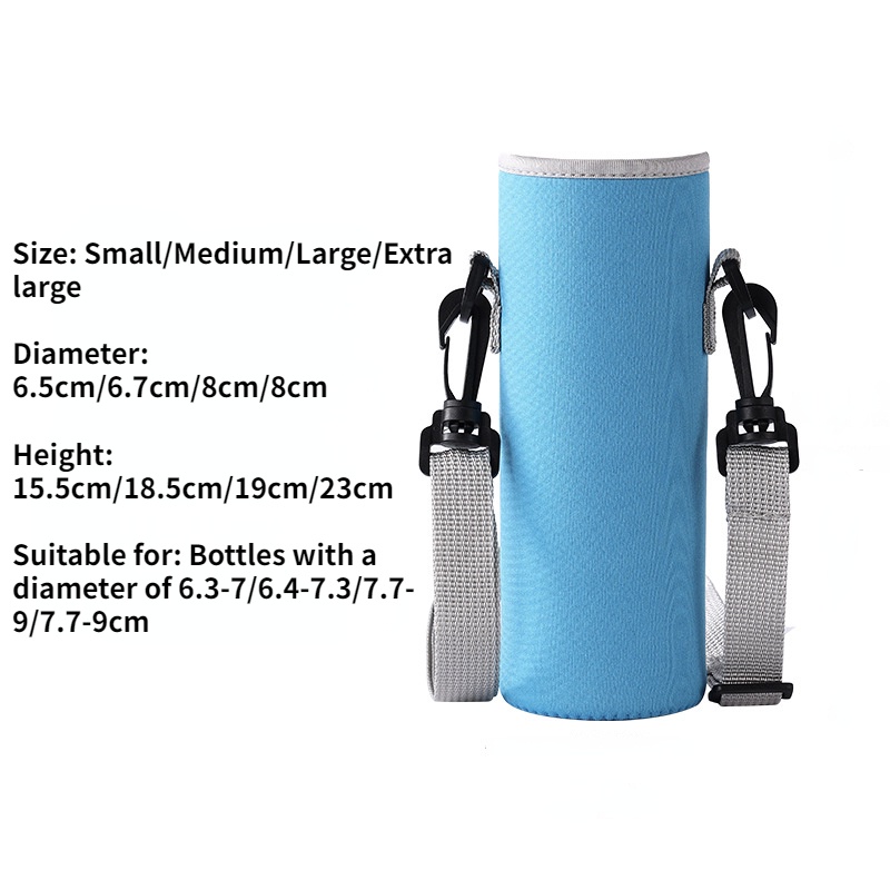 Water Bottle Bag Portable Beverage Bags Holder Tumbler Case Holder Bag