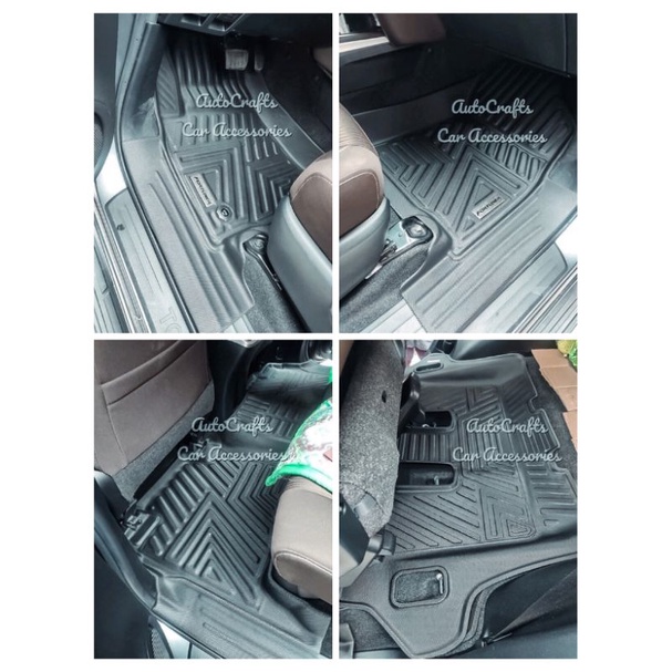 TOYOTA FORTUNER 2016 2022 AEROMAX 5D DEEP DISH MATTING VERSION 2