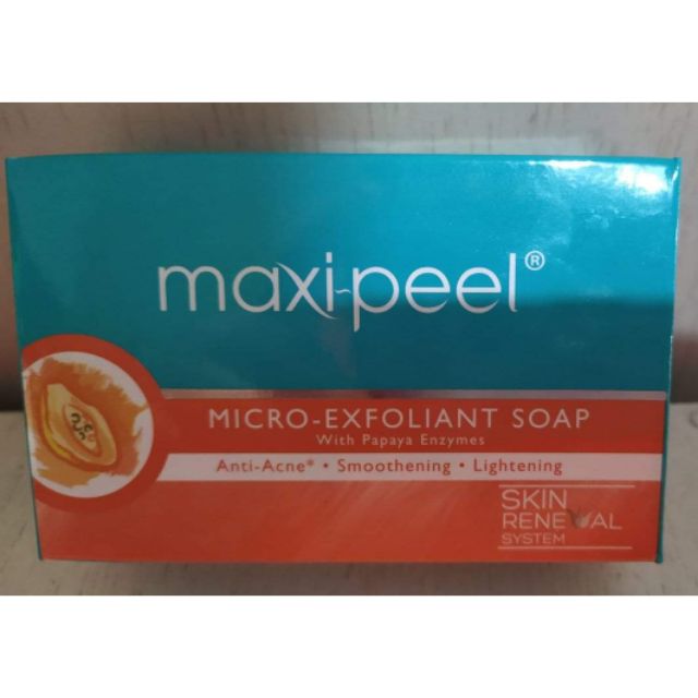 Maxi Peel Micro Exfoliant Soap G Shopee Philippines