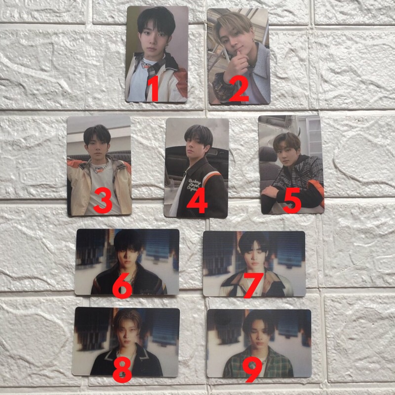 Enhypen Border Carnival Photocards Pc Up Down Hype Version