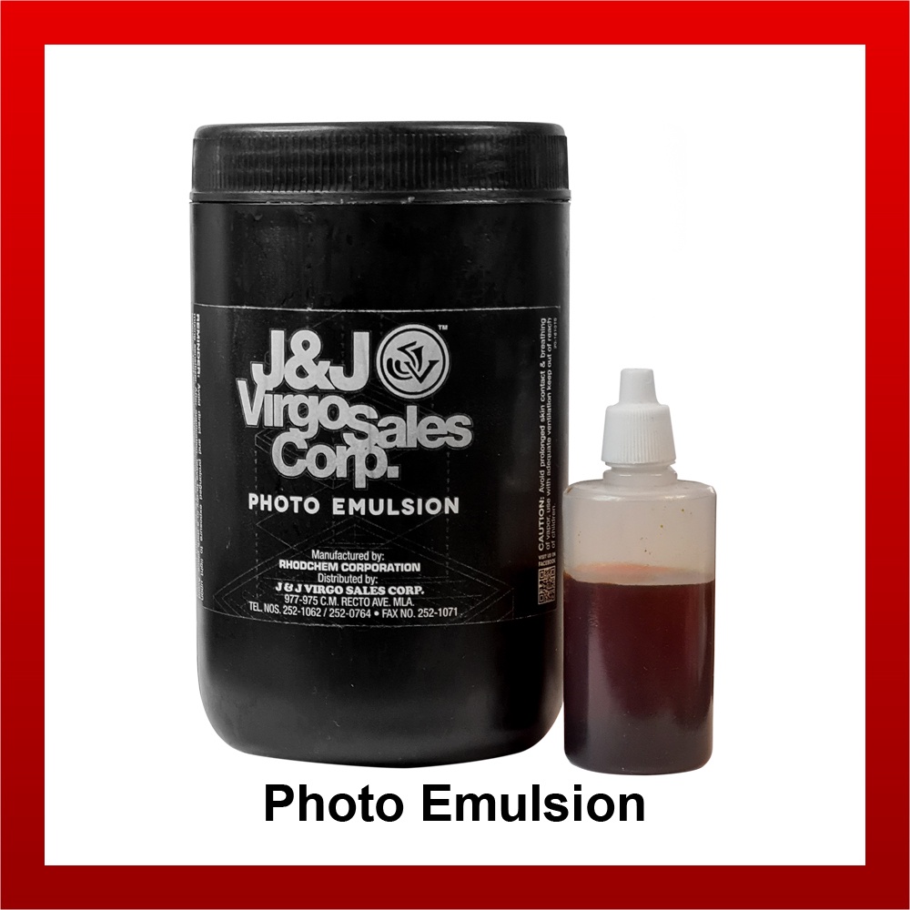 J J Virgo Sales Corp Photo Emulsion For Silk Screen Shopee Philippines