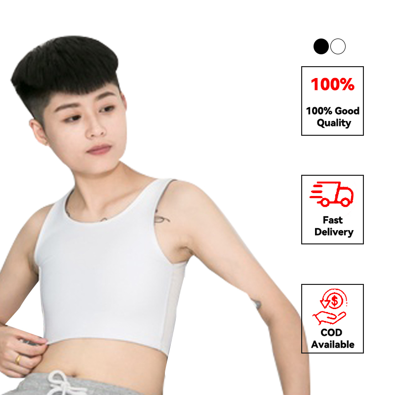 Breathable Buckle Chest Binder Tight Breast Chest Shapwear Vest Bain