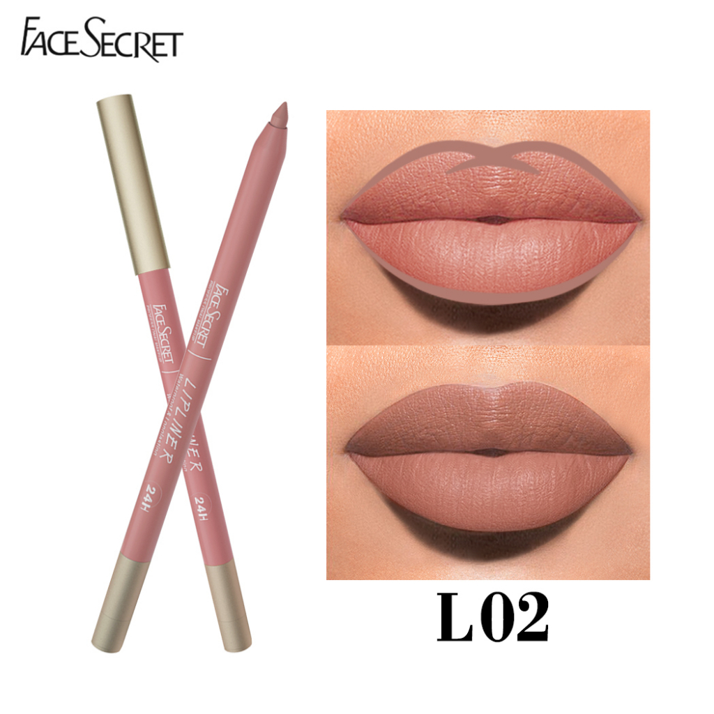 Beauty Glazed Face Secret Waterproof Liners Makeup Lipliner Colors