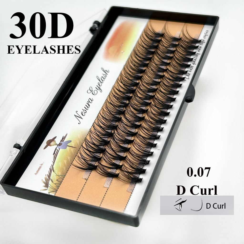 Lvcheryl D D Eyelash Extension D Curl Handmade Fluffy False