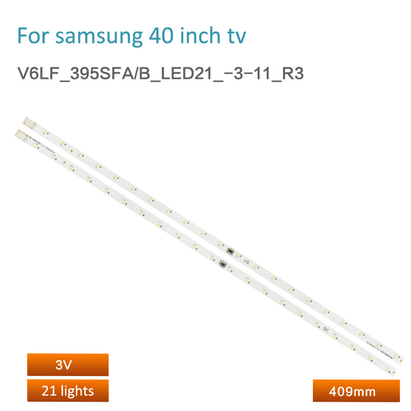 2pcs Set 32 40 43 49 55 Inch For Samsung Led Backlight Strip Louvre 32