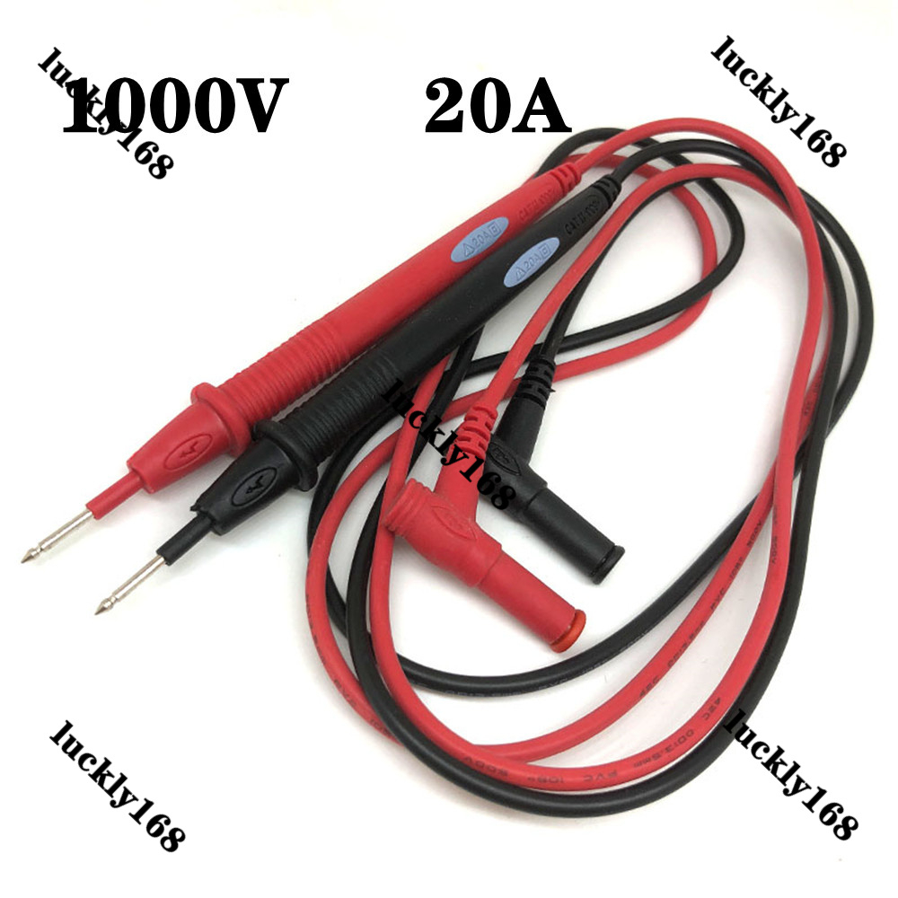 1000V 20A Needle Point Multimeter Test Probe Lead For Digital