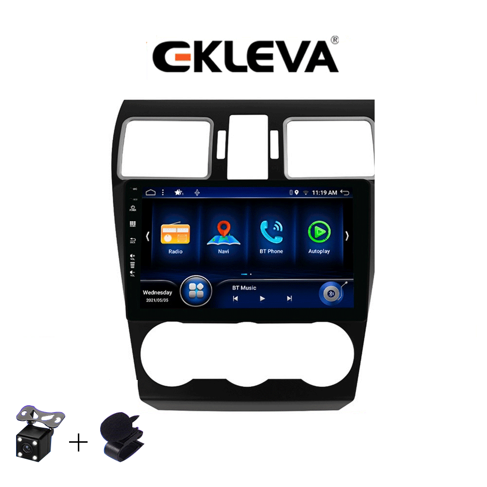 Ekleva Din Dsp Carplay For Subaru Forester Xv Wrx Car