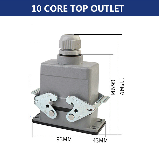 Rectangular Heavy Duty Connectors Hdc He Core