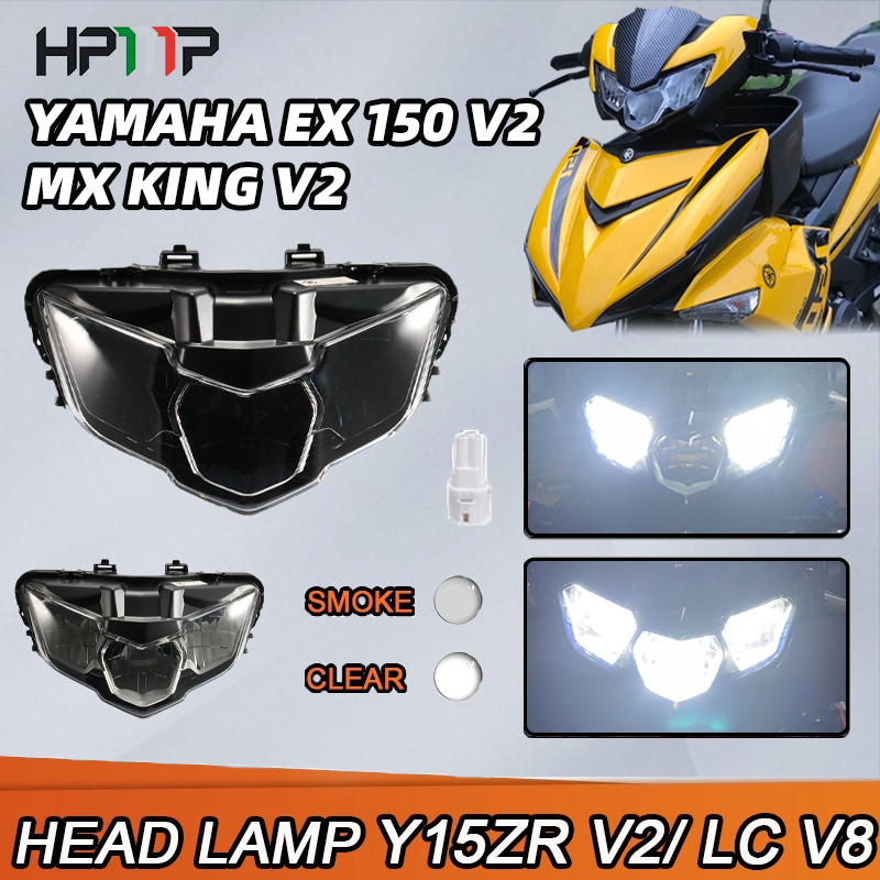 Zhipat YAMAHA Sniper 150 V2 LC135 V2 Y15ZR V2 LC 135 V8 LED HEAD LAMP