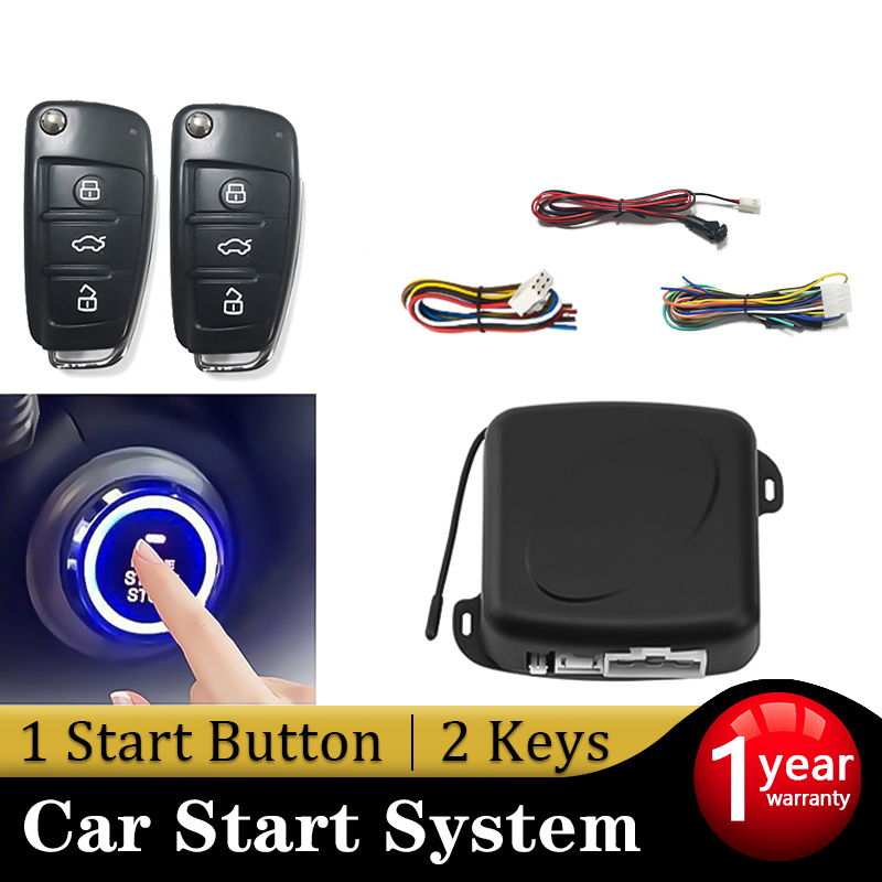 Hippcron Car Universal Remote Central Door Lock System Keyless Entry