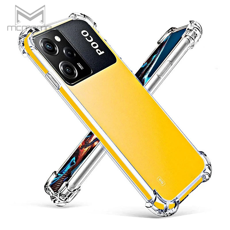 Luxury Shockproof Soft Transparent Case For Xiaomi Poco C C C F