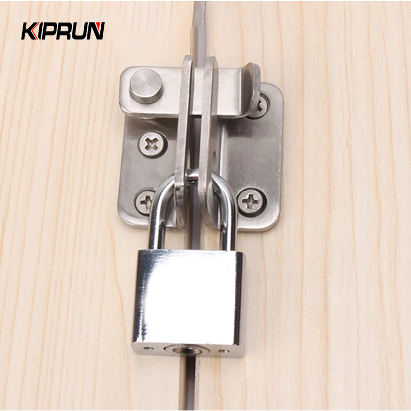 KIPRUN Stainless Steel Safety Door Lock Protection Door Latch Lock