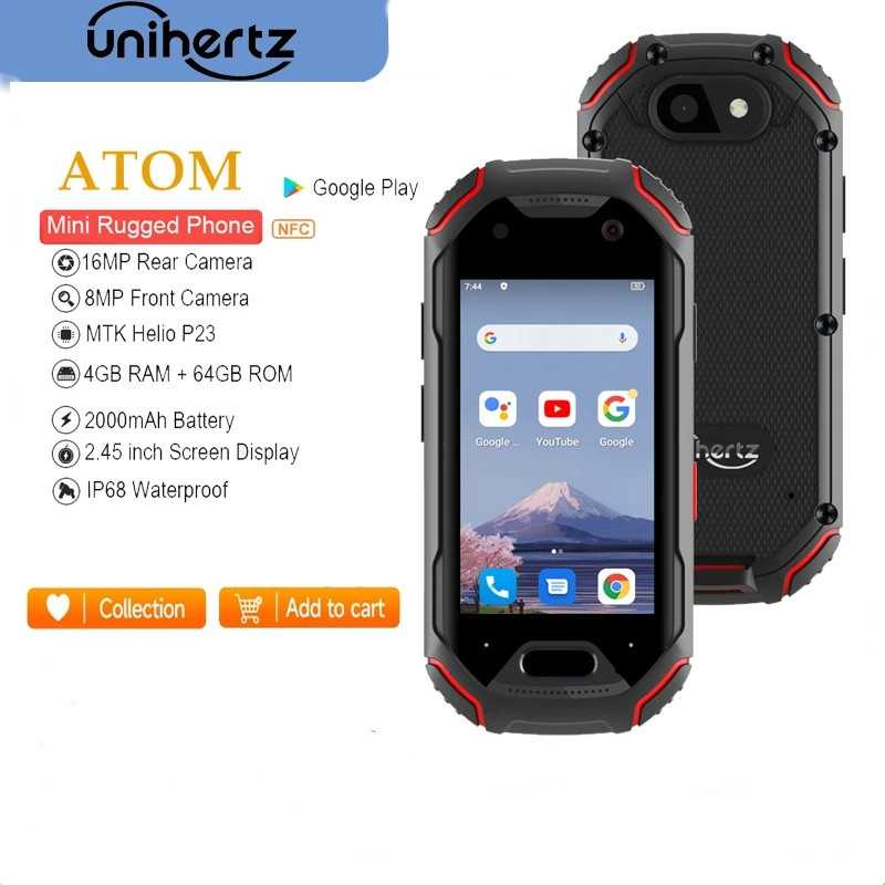 Original Unihertz Atom Gb Ram Gb Rom Smallest G Lte Rugged